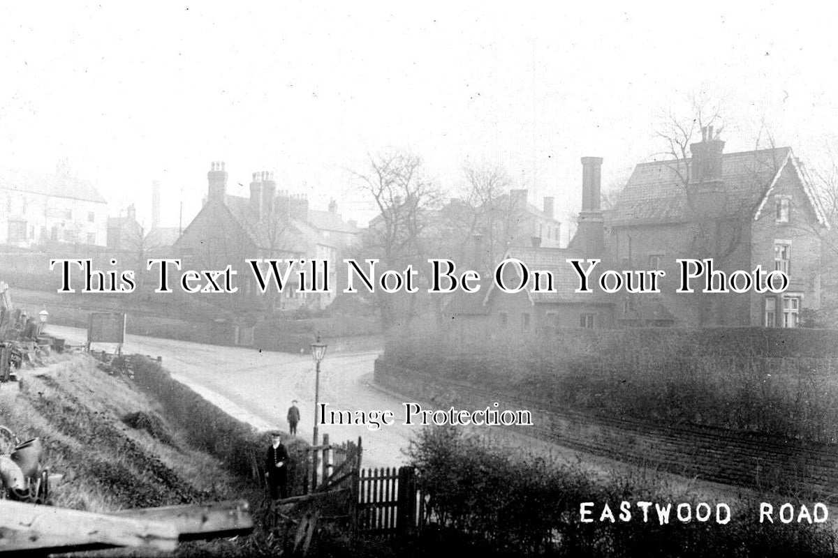 NT 978 - Eastwood Road, Kimberley, Nottinghamshire c1905