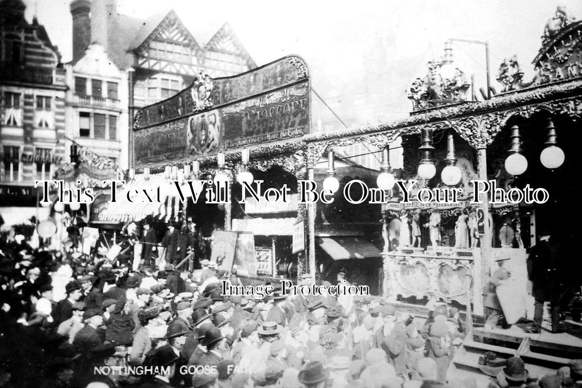 NT 985 - Nottingham Goose Fair, Nottinghamshire c1906