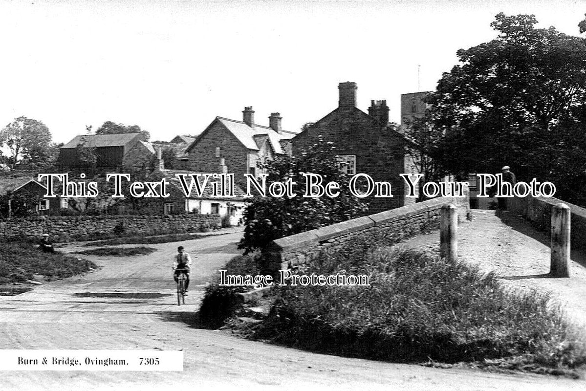 No 1780 - Burn & Bridge, Ovingham, Northumberland
