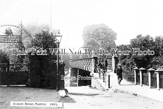 No 2104 - Oldgate Bridge, Morpeth, Northumberland