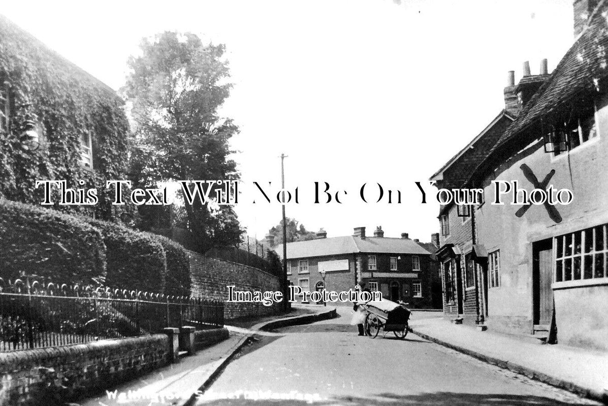 OX 1019 - Wallingford Street, Wantage, Oxfordshire c1914