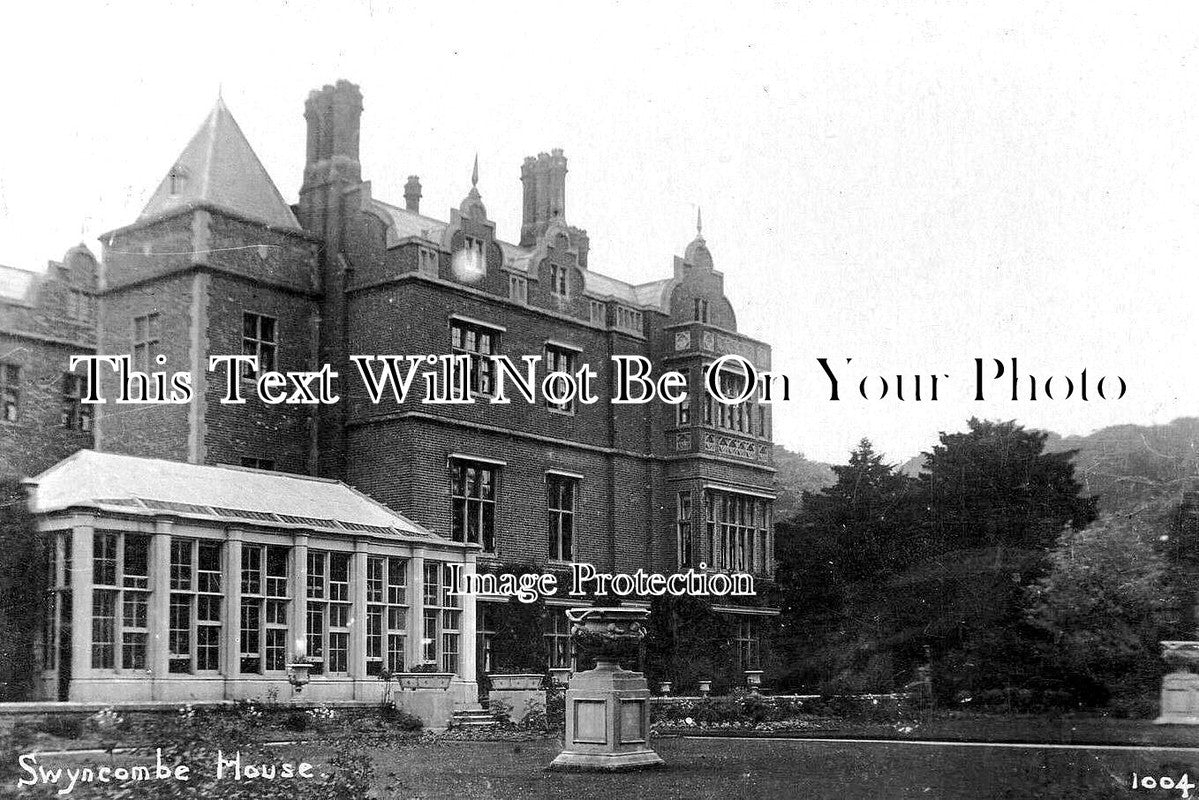 OX 1042 - Swyncombe House, Oxfordshire c1917
