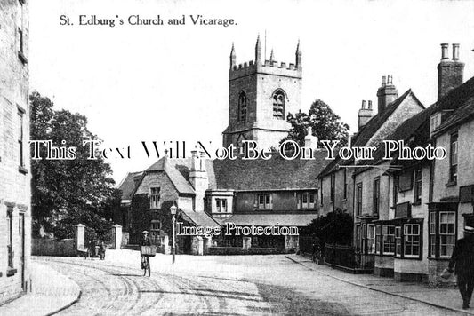 OX 1049 - St Edburgs Church & Vicarage, Oxfordshire