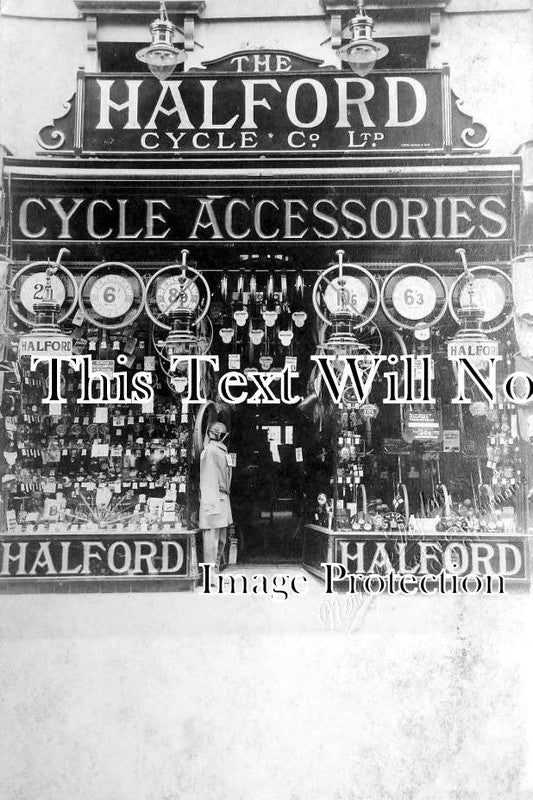 OX 1051 - Halford Cycle Co Shop, Queens Street, Oxford, Oxfordshire