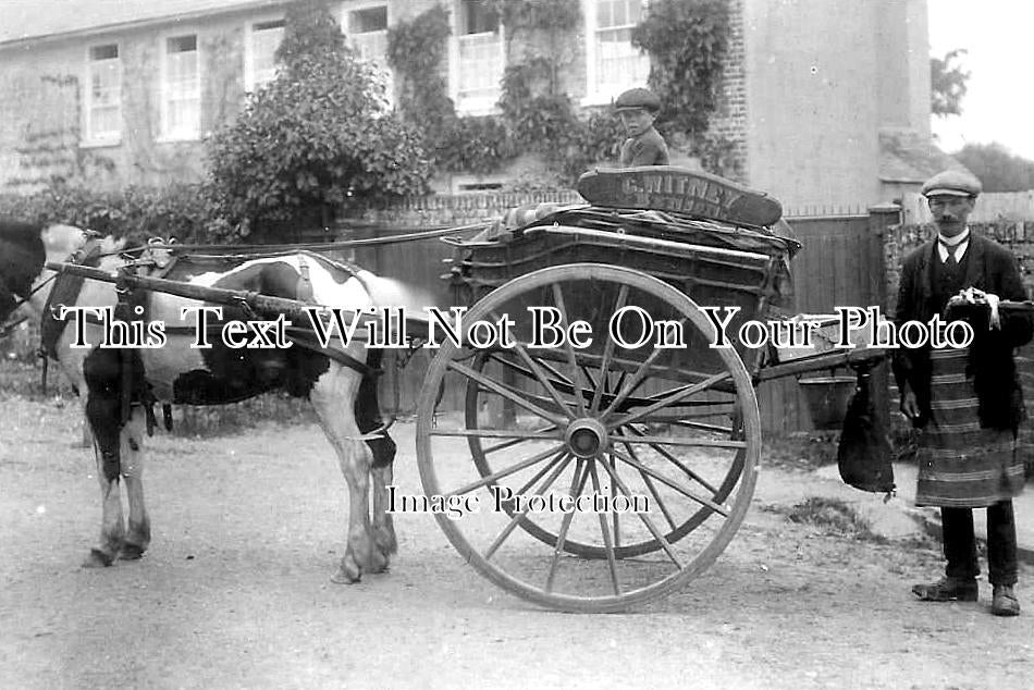 OX 1054 - George Witney Butchers Cart, Benson, Oxfordshire