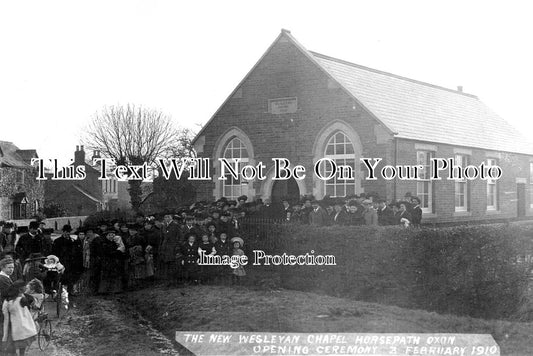 OX 1063 - The New Wesleyan Chapel, Horsepath, Oxfordshire 1910