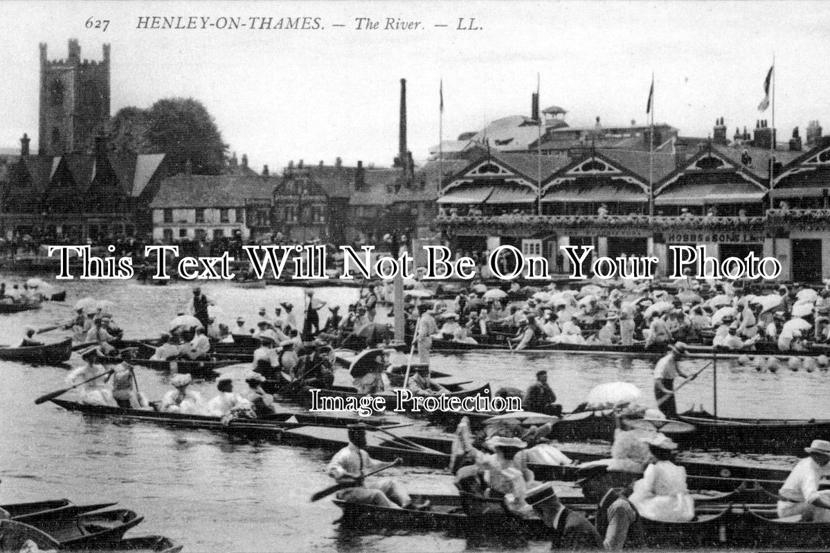 OX 107 - The River, Henley On Thames, Oxfordshire