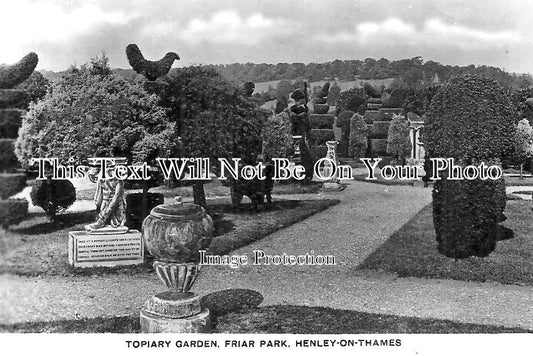 OX 1070 - Topiary Garden, Friar Park, Henley On Thames, Oxfordshire