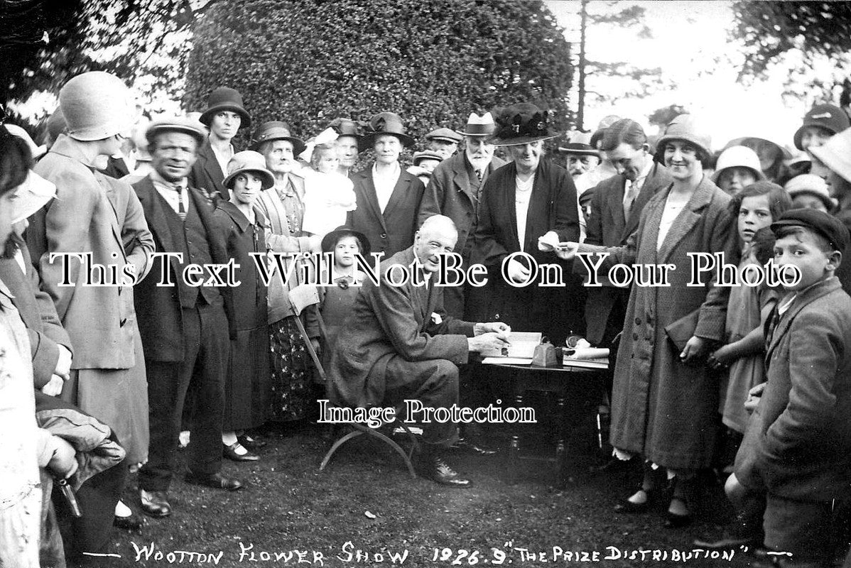 OX 1076 - Wootton Flower Show, Oxfordshire 1926