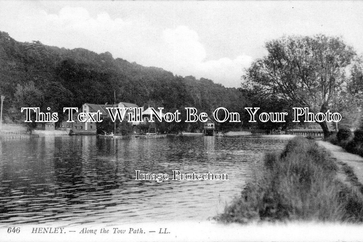 OX 108 - Along The Tow Path, Henley, Oxfordshire