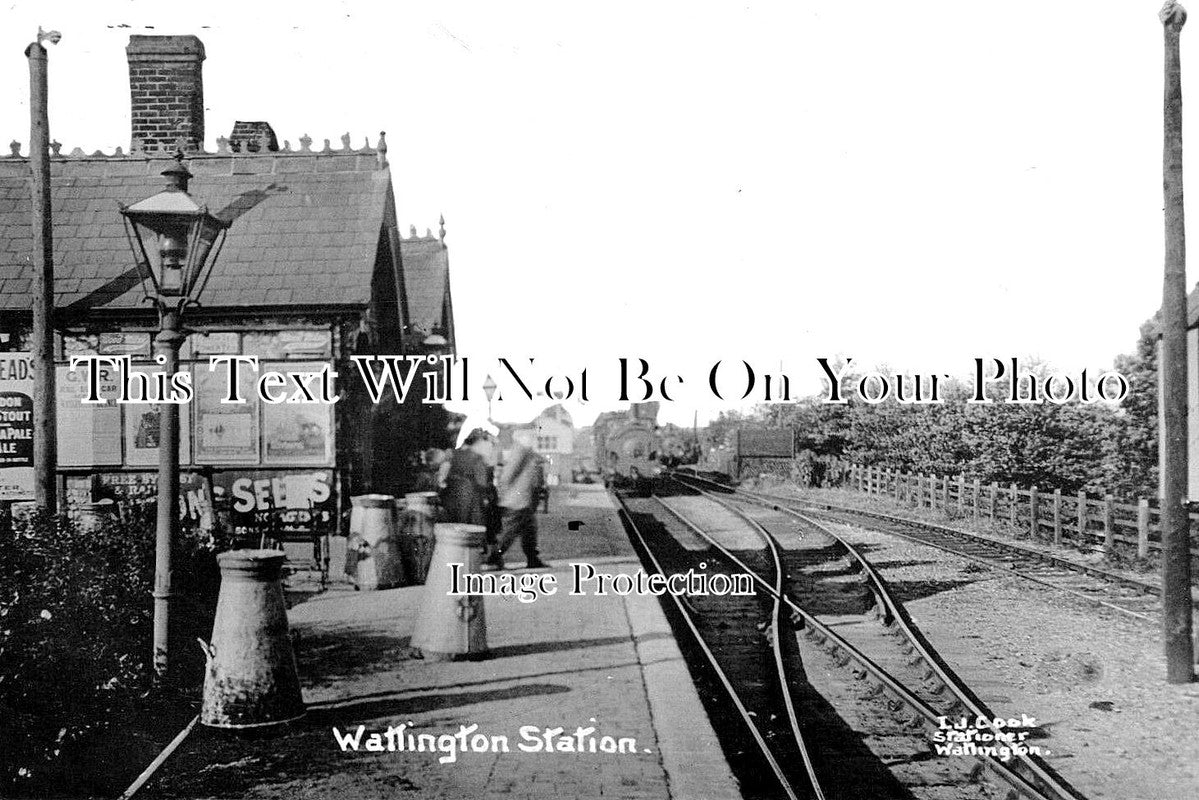 OX 1082 - Watlington Railway Station, Oxfordshire