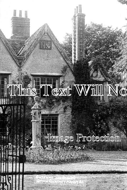 OX 1086 - Sutton Courtenay Manor House, Oxfordshire c1939
