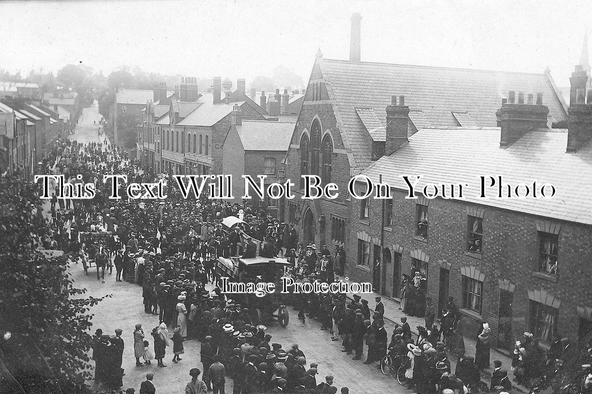 OX 110 - Banbury Co-Op Procession, Opening Of New Premises, Oxfordshire 1908