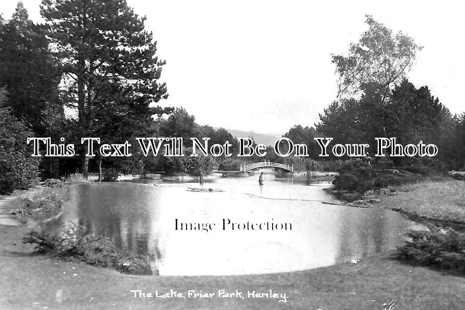 OX 1102 - The Lake, Friar Park, Henley On Thames, Oxfordshire 1932