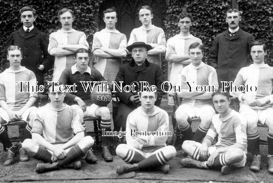 OX 1104 - Culham Football Team, Oxfordshire 1908-09
