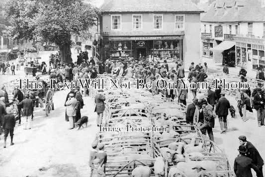 OX 1105 - Witney Market, Oxfordshire 1904