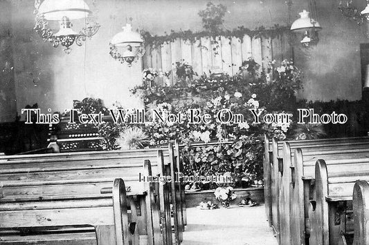 OX 1115 - Wootton Harvest Festival Display, Oxfordshire c1905