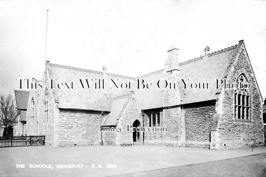 OX 1124 - The Schools, Grimsbury, Oxfordshire c1912