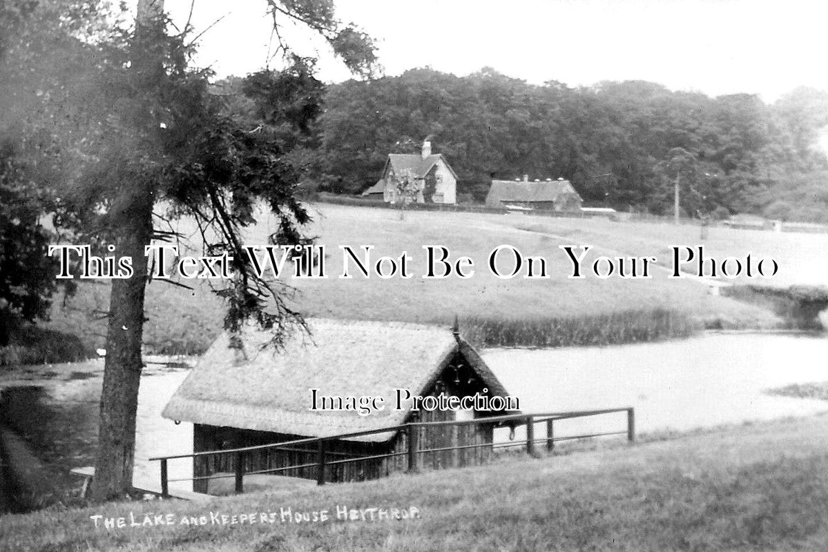 OX 1132 - The Lake & Keepers House, Heythrop, Oxfordshire