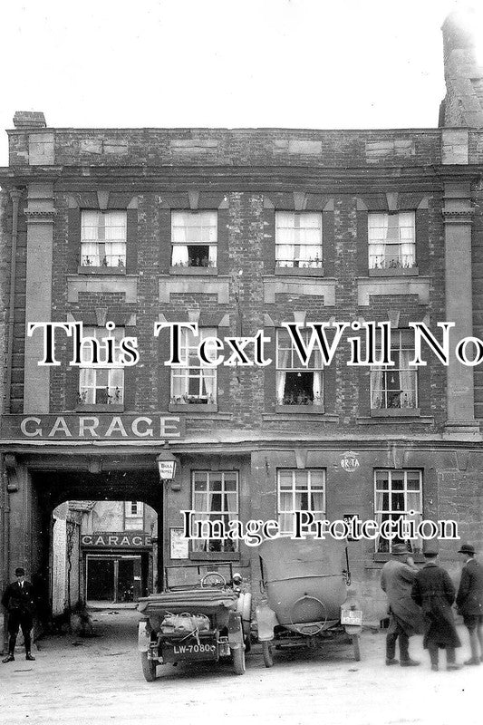 OX 1150 - Bull Hotel & Garage, Burford, Oxfordshire