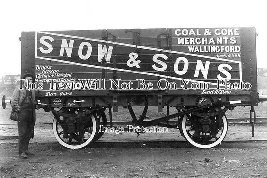 OX 1154 - Railway Coal Wagon, Wallingford, Oxfordshire