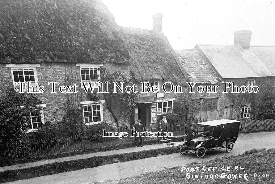 OX 1155 - Post Office, Sibford Gower, Oxfordshire c1912