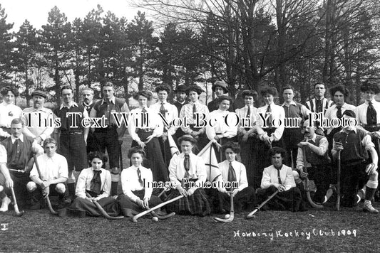 OX 1156 - Howbery Hockey Club, Oxfordshire 1909