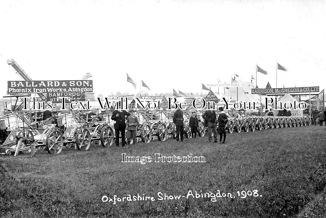 OX 1161 - Oxfordshire Show At Abingdon 1908