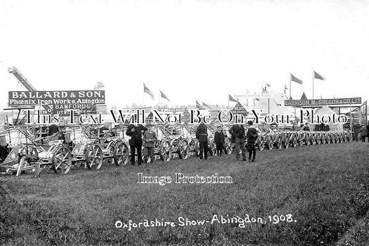 OX 1161 - Oxfordshire Show At Abingdon 1908