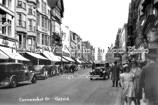 OX 1181 - Cornmarket Street, Oxford, Oxfordshire