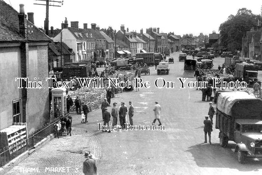 OX 1196 - Thame Market, Oxfordshire