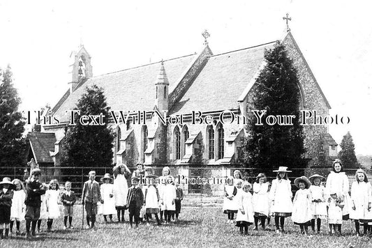 OX 1207 - Bix Parish Church, Oxfordshire c1906