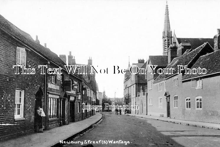 OX 121 - Newbury Street, Wantage, Oxfordshire c1915