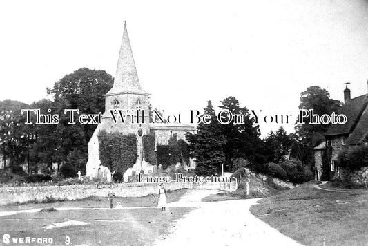 OX 1244 - Swerford Church, Oxfordshire c1914