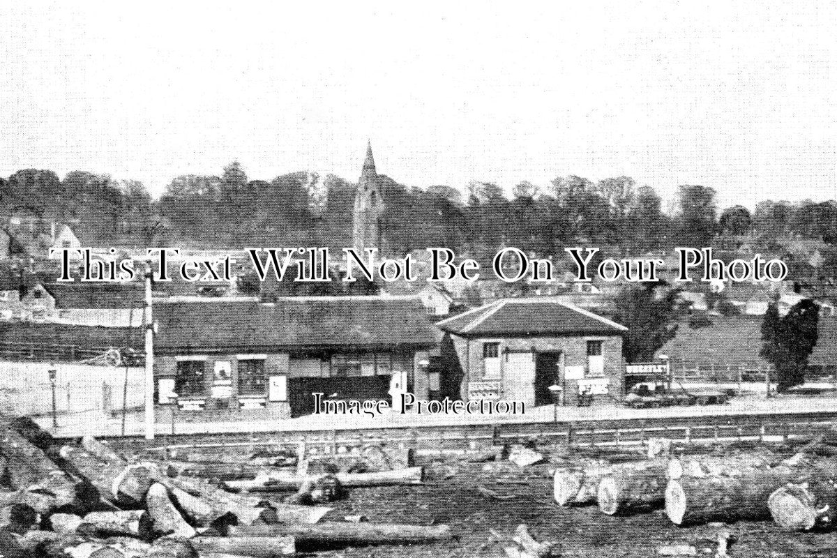 OX 1254 - Wheatley Railway Station, Oxfordshire c1910