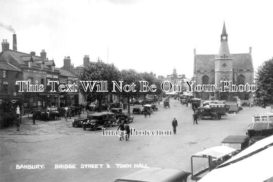 OX 1285 - Bridge Street & Town Hall, Banbury, Oxfordshire