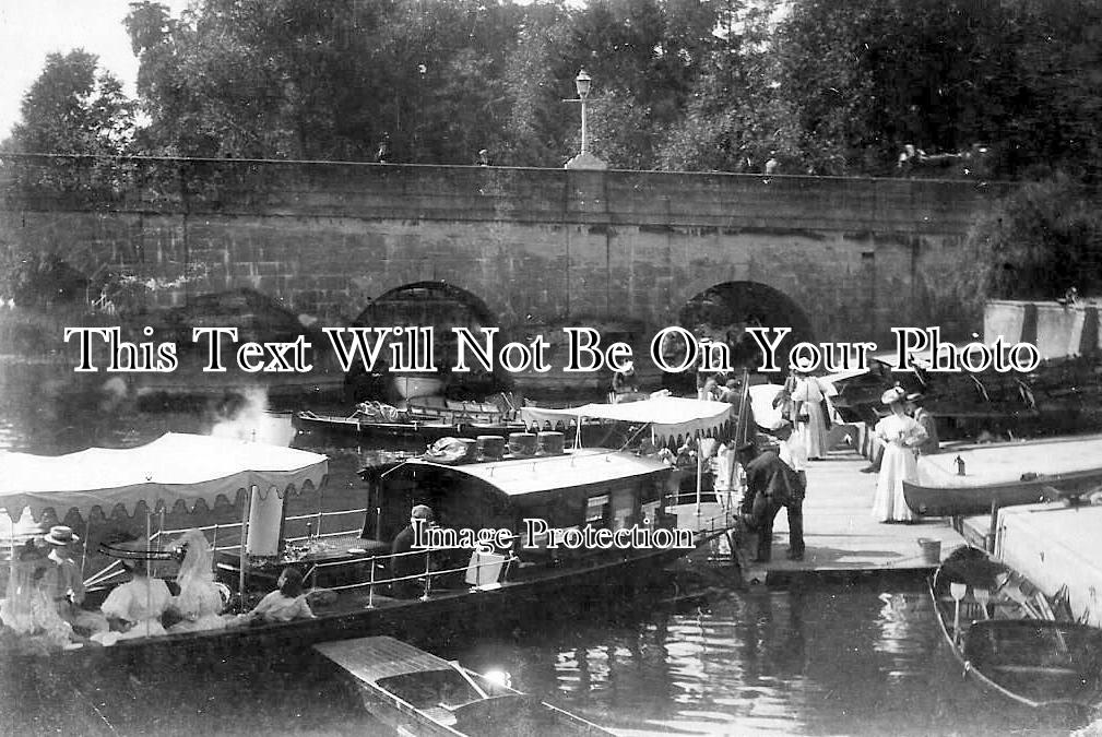 OX 1286 - Wallingford Bridge, Oxfordshire c1908