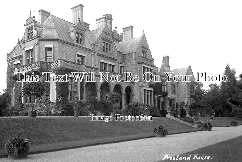 OX 1299 - Freeland House, Witney, Oxfordshire c1912