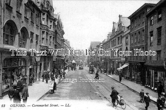 OX 130 - Cornmarket Street, Oxford, Oxfordshire