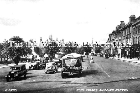 OX 1328 - High Street, Chipping Norton, Oxfordshire c1943