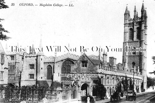 OX 1336 - Magdalen College, Oxford, Oxfordshire c1910