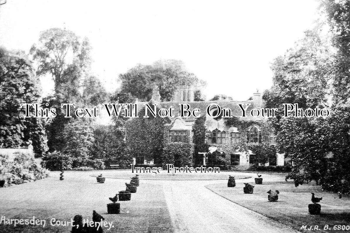 OX 1348 - Harpesden Court, Henley On Thames, Oxfordshire c1914