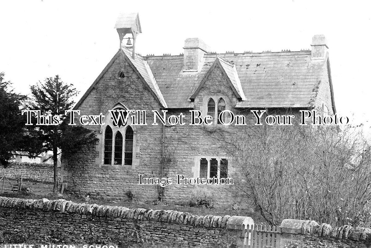 OX 1350 - Little Milton School, Oxfordshire c1920
