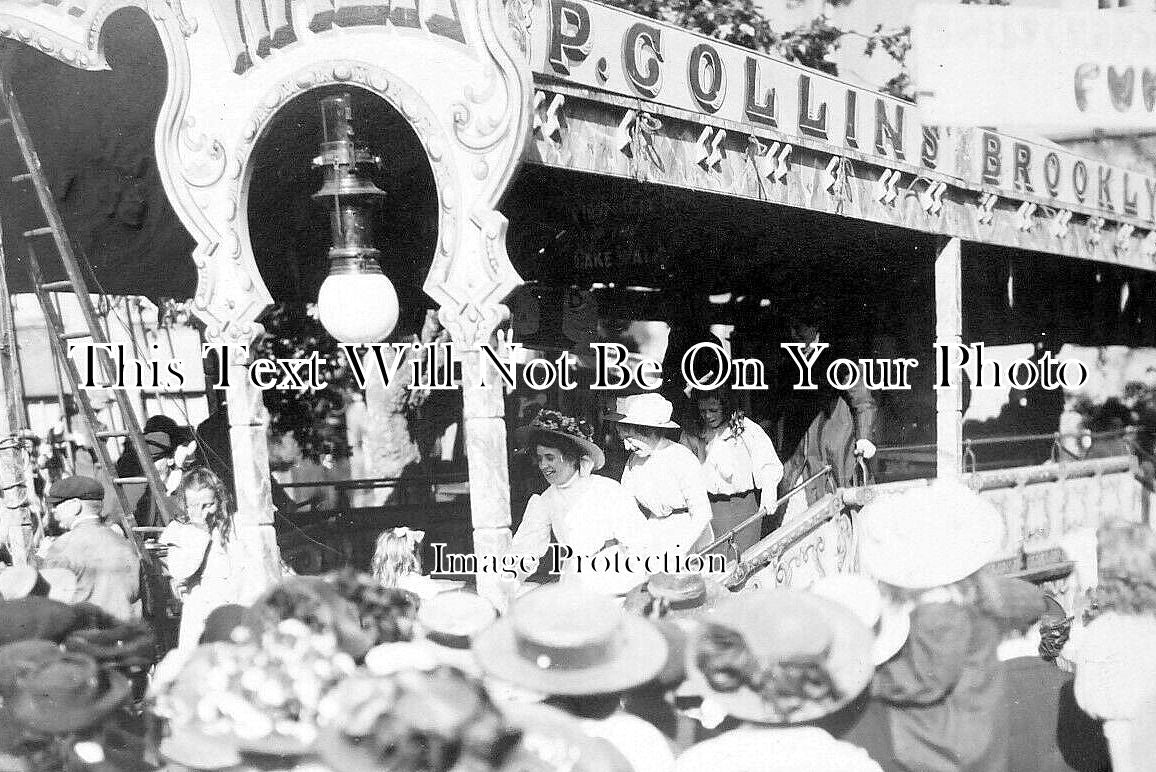 OX 1391 - Pat Collins Fairground, Abingdon, Oxfordshire c1909