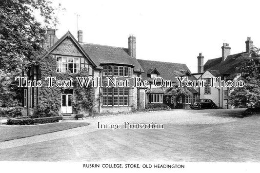 OX 1400 - Ruskin College, Stoke, Old Headington, Oxfordshire