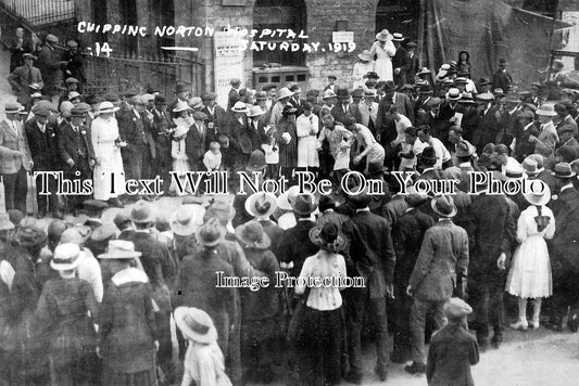 OX 1443 - Chipping Norton Hospital Saturday, Oxfordshire 1919