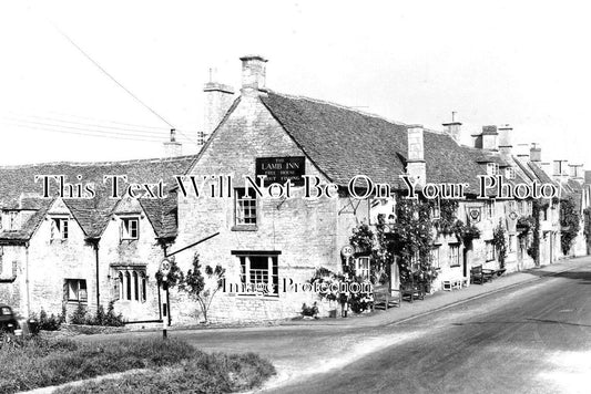 OX 1456 - The Lamb Inn Pub, Burford, Oxfordshire c1967
