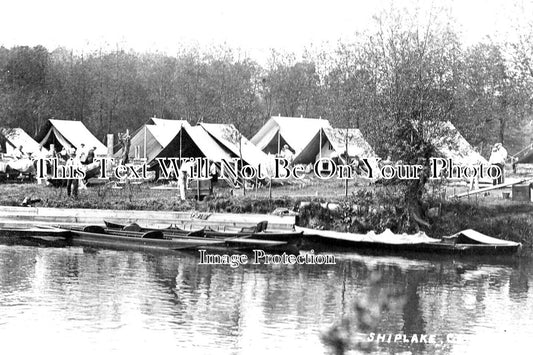 OX 1461 - Shiplake Camp, Henley On Thames, Oxfordshire c1910