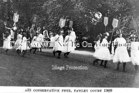 OX 1474 - Conservative Fete, Fawley Court, Oxfordshire c1909
