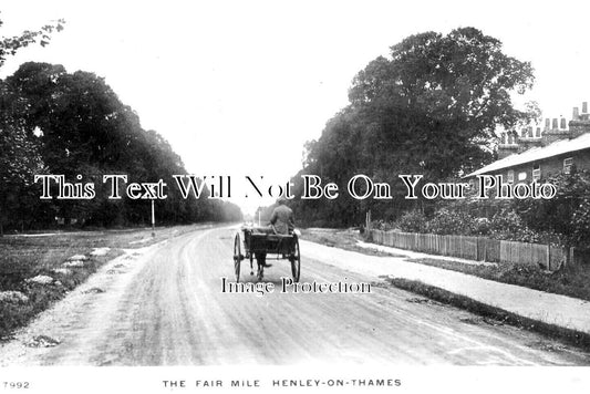 OX 1478 - The Fair Mile, Henley On Thames, Oxfordshire c1911